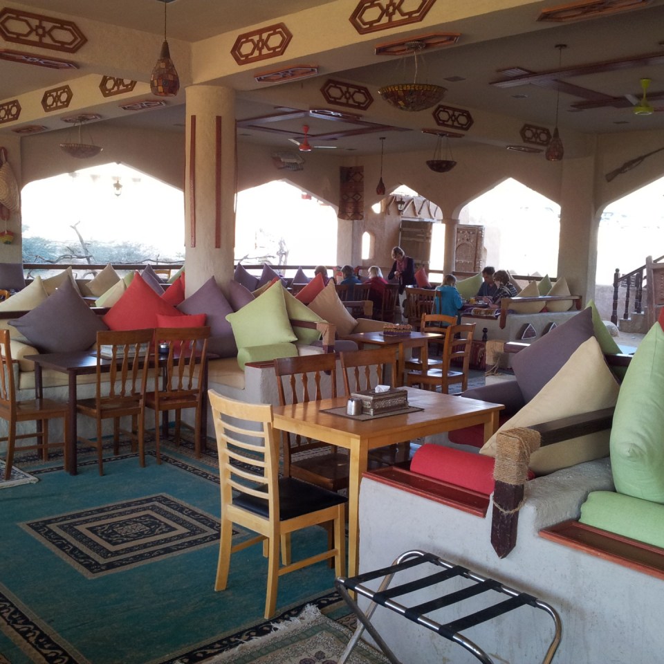 Thousand Nights Camp Restaurant.